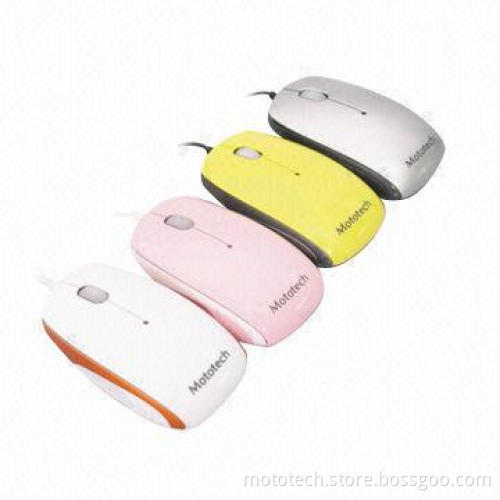 Stylish Optical Mouse in Ergonomic Design